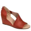 Journee Collection Womens Aretha Wedge Sandal - Rust -Shoe Shop US 01 102154 00
