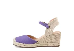 Journee Collection Womens Ashlyn Wedge Sandal - Purple -Shoe Shop US 01 102163 03