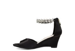 Journee Collection Womens Connor Wedge Sandal - Black -Shoe Shop US 01 102215 03