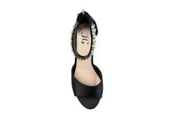 Journee Collection Womens Connor Wedge Sandal - Black -Shoe Shop US 01 102215 05