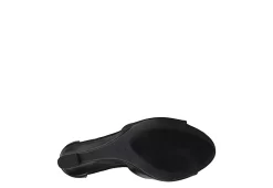 Journee Collection Womens Connor Wedge Sandal - Black -Shoe Shop US 01 102215 06