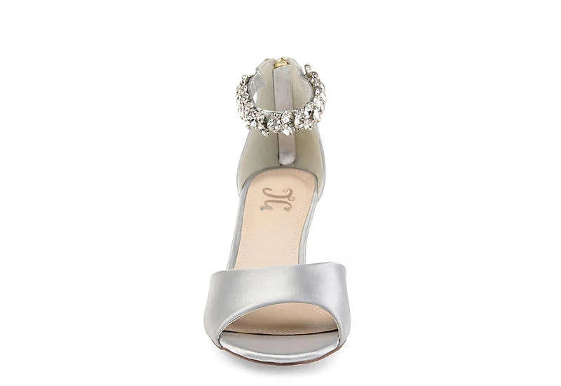 Journee Collection Womens Connor Wedge Sandal - Grey 5 Journee Collection Womens Connor Wedge Sandal - Grey - Image 3