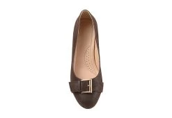 Journee Collection Womens Graysn Wedge Pump - Brown -Shoe Shop US 01 102243 05
