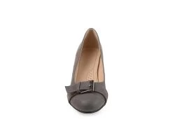 Journee Collection Womens Graysn Pump - Grey -Shoe Shop US 01 102245 02