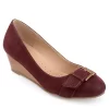 Journee Collection Womens Graysn Pump - Wine -Shoe Shop US 01 102246 00