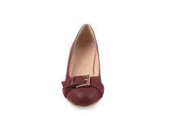 Journee Collection Womens Graysn Pump - Wine -Shoe Shop US 01 102246 02