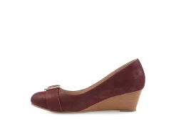 Journee Collection Womens Graysn Pump - Wine -Shoe Shop US 01 102246 03