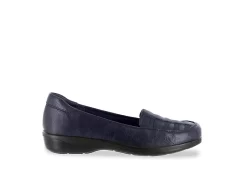 Easy Street Womens Genesis Loafer - Navy -Shoe Shop US 01 102538 01