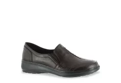 Easy Street Womens Ultimate Slip On Sneaker - Brown