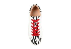 Journee Collection Womens Erica Sneaker - Zebra -Shoe Shop US 01 103115 05