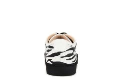 Journee Collection Womens Taschi Sneaker - Zebra -Shoe Shop US 01 103198 04