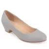 Journee Collection Womens Saar Pump - Grey 2 Journee Collection Womens Saar Pump - Grey -Shoe Shop US 01 103355 00