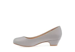Journee Collection Womens Saar Pump - Grey -Shoe Shop US 01 103355 03