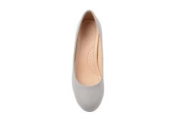 Journee Collection Womens Saar Pump - Grey -Shoe Shop US 01 103355 05