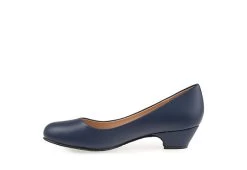 Journee Collection Womens Saar Pump - Navy -Shoe Shop US 01 103356 03