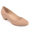 Journee Collection Womens Saar Pump - Nude -Shoe Shop US 01 103357 00