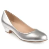 Journee Collection Womens Saar Pump - Silver -Shoe Shop US 01 103359 00