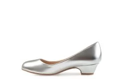 Journee Collection Womens Saar Pump - Silver 12 Journee Collection Womens Saar Pump - Silver -Shoe Shop US 01 103359 03
