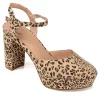 Journee Collection Womens Roslynn Platform Pump - Leopard -Shoe Shop US 01 103526 00