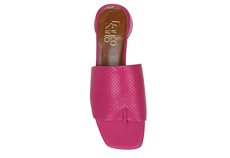 Franco Sarto Womens Loran Sandal - Fuschia 8 Franco Sarto Womens Loran Sandal - Fuschia - Image 6