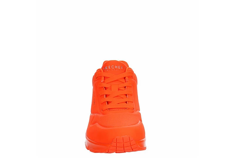Skechers Womens Uno Sneaker - Orange 5 Skechers Womens Uno Sneaker - Orange - Image 3