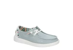 Heydude Womens Wendy Slip On Sneaker - Pale Blue