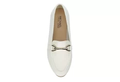 Michael By Michael Shannon Womens Silvana Loafer - White -Shoe Shop US 01 104946 05