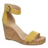 Xappeal Womens Amora Wedge Sandal - Yellow -Shoe Shop US 01 105215 00