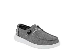 Heydude Womens Wendy Slip On Sneaker - Dark Grey