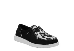 Heydude Womens Wendy Slip On Sneaker - Black