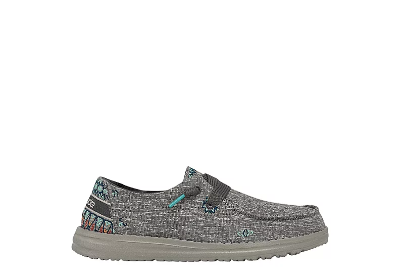 Heydude Womens Wendy Slip On Sneaker - Grey 4 Heydude Womens Wendy Slip On Sneaker - Grey - Image 2