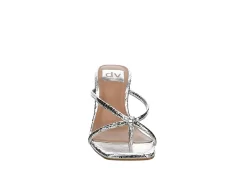 Dv By Dolce Vita Womens Zanna Slide Sandal - Silver -Shoe Shop US 01 105650 02