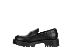 Steve Madden Womens Lawrence Loafer - Black -Shoe Shop US 01 105703 03