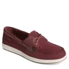 Sperry Womens Coastfish 2-eye Boat Shoe - Burgundy -Shoe Shop US 01 105707 00