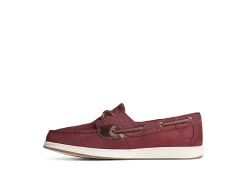 Sperry Womens Coastfish 2-eye Boat Shoe - Burgundy -Shoe Shop US 01 105707 02