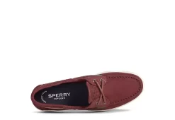 Sperry Womens Coastfish 2-eye Boat Shoe - Burgundy -Shoe Shop US 01 105707 04