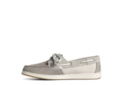 Sperry Womens Coastfish 2-eye Boat Shoe - Pale Grey -Shoe Shop US 01 105709 02