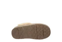Bearpaw Womens Retro Loki Slipper - Stone -Shoe Shop US 01 106038 06