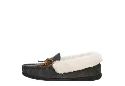 Minnetonka Womens Jessica Trapper Slipper - Dark Grey -Shoe Shop US 01 106041 03