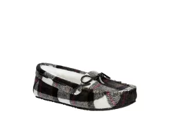 Minnetonka Womens Marj Moc Slipper - Plaid