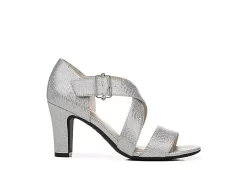 Lifestride Womens Carlyle Sandal - Silver 10 Lifestride Womens Carlyle Sandal - Silver -Shoe Shop US 01 106061 01