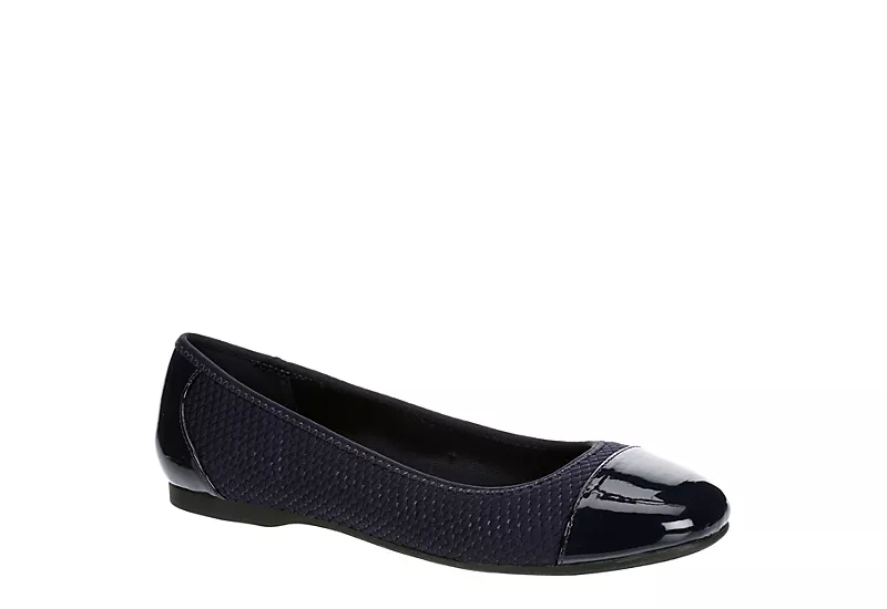 Lauren Blakwell Womens Sutton Flat - Navy 3 Lauren Blakwell Womens Sutton Flat - Navy