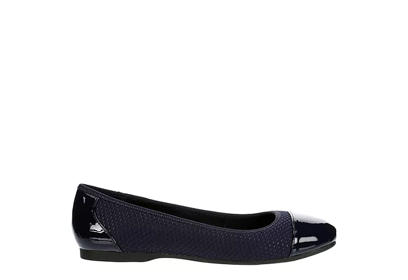 Lauren Blakwell Womens Sutton Flat - Navy 4 Lauren Blakwell Womens Sutton Flat - Navy - Image 2