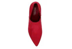 Michael By Michael Shannon Womens Nora Bootie - Red -Shoe Shop US 01 106109 05