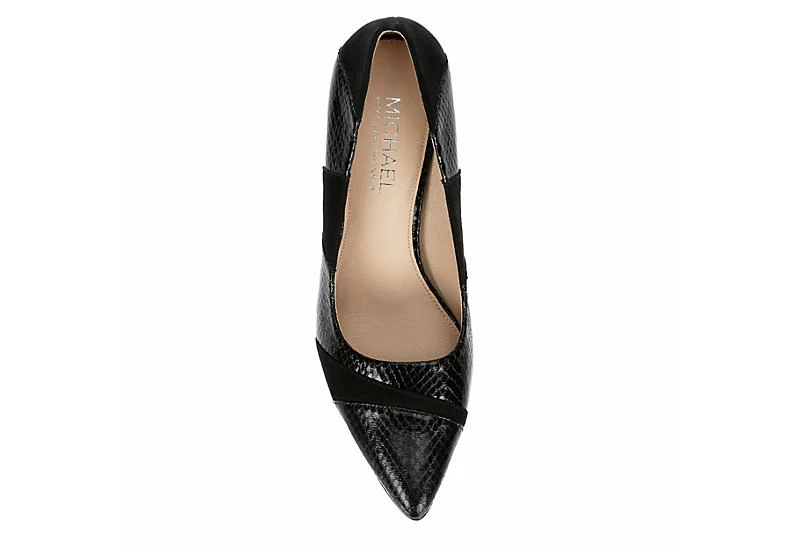 Michael By Michael Shannon Womens Jaime Pump - Black 8 Michael By Michael Shannon Womens Jaime Pump - Black - Image 6