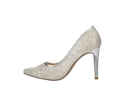 Michael By Michael Shannon Womens Rochelle Pump - Silver -Shoe Shop US 01 106144 03