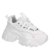 Steve Madden Womens Ecker Sneaker - White -Shoe Shop US 01 106176 00