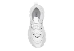 Steve Madden Womens Ecker Sneaker - White 14 Steve Madden Womens Ecker Sneaker - White -Shoe Shop US 01 106176 05
