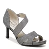 Lifestride Womens Mega Platform Sandal - Pewter -Shoe Shop US 01 106179 00