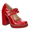 Steve Madden Womens Twice Pump - Red -Shoe Shop US 01 106225 00